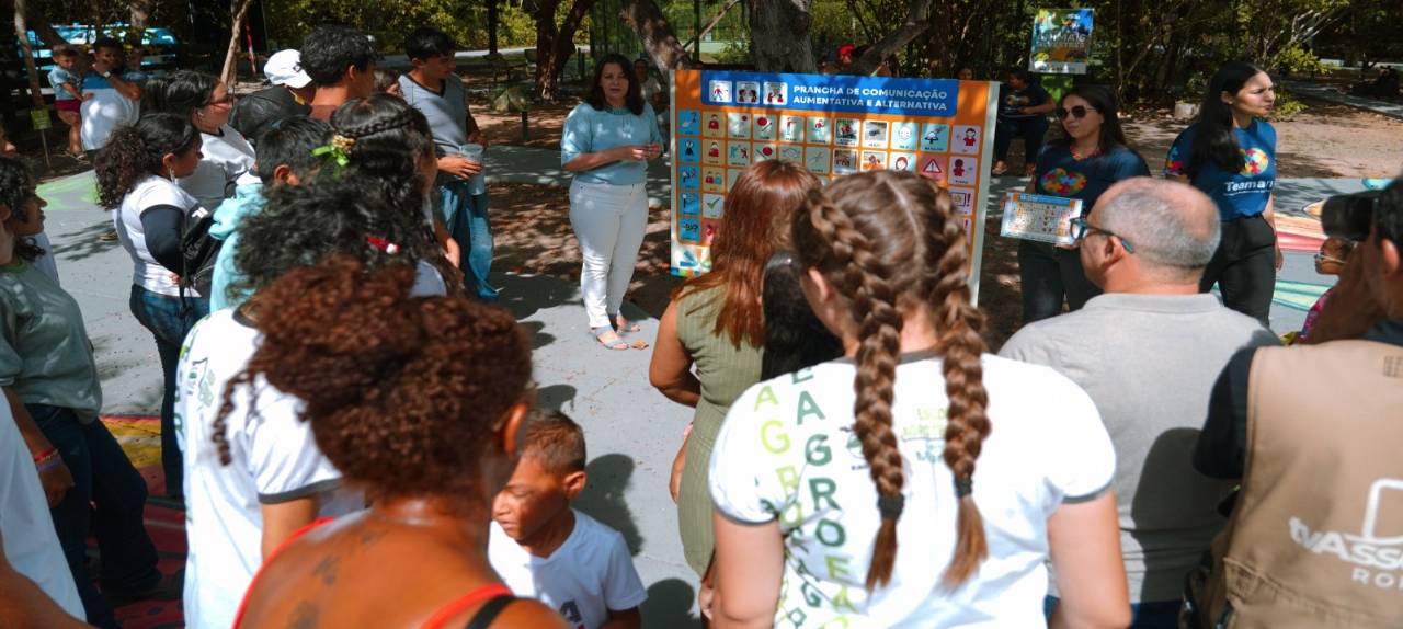 No momento, você está visualizando Teamarr e Bosque dos Papagaios inauguram primeira placa de comunicação alternativa em espaço público de Boa Vista