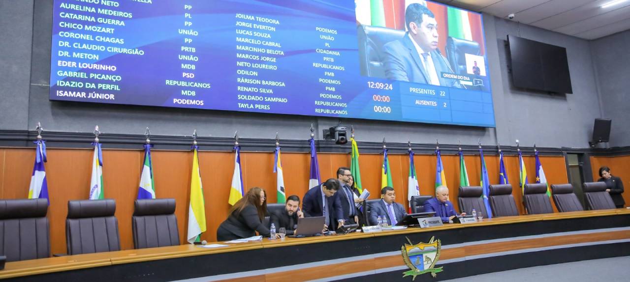 No momento, você está visualizando ALERR aprova alterações à Constituição e rejeita vetos do Executivo