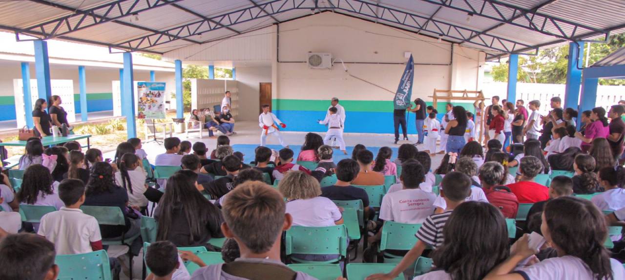 No momento, você está visualizando CCJuv da ALERR leva esporte, dança e cultura à Escola 13 de Setembro